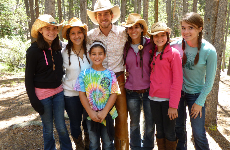 Group at Tumbling River Ranch.