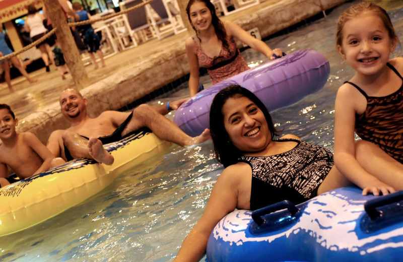 Family at Timber Ridge Lodge & Waterpark.