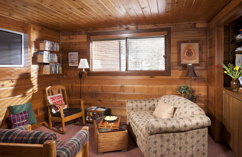 Lounge at Good Medicine Lodge.