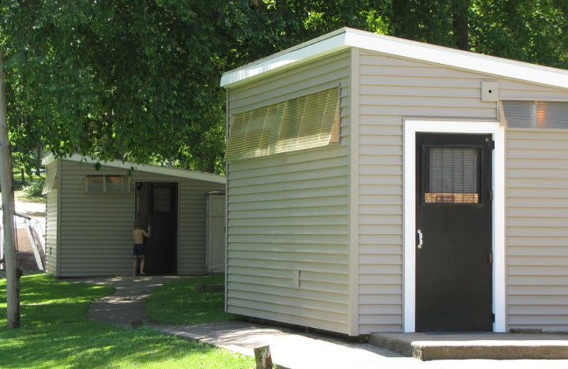 Restroom Buildings at Merry Mac's Campground