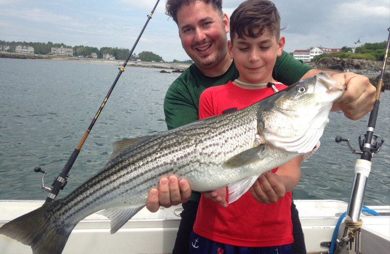 Fishing at The Nonantum Resort.