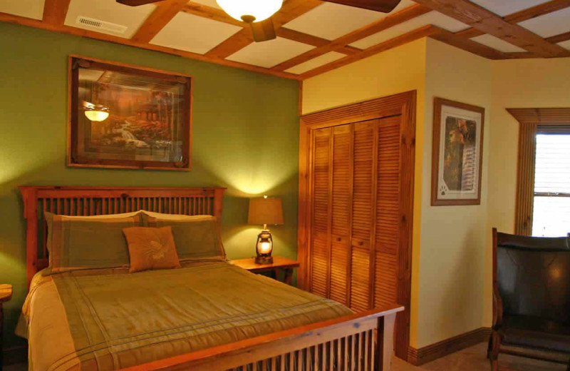 Guest room at Wilberry Lodge.