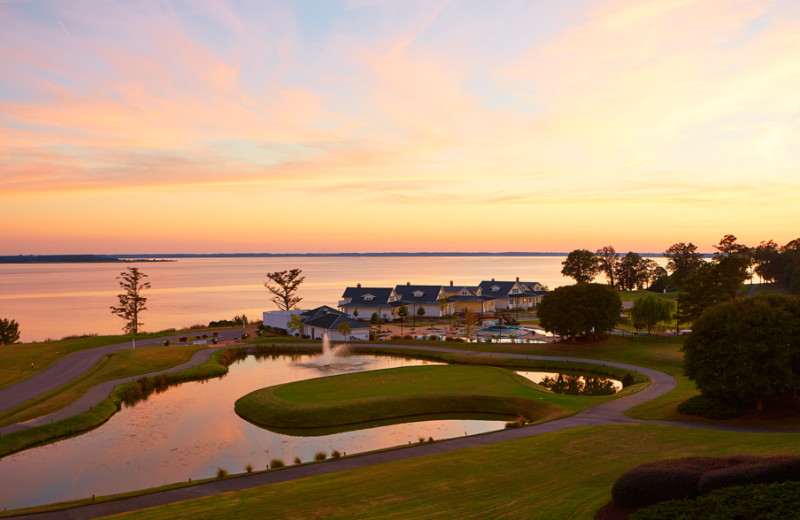 Golf course at Kingsmill Resort.