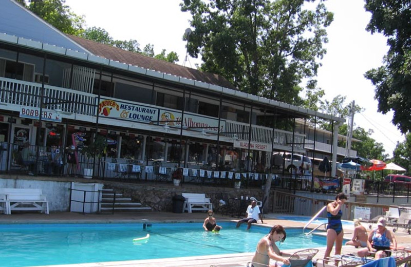 Outdoor pool at Alhonna Resort.