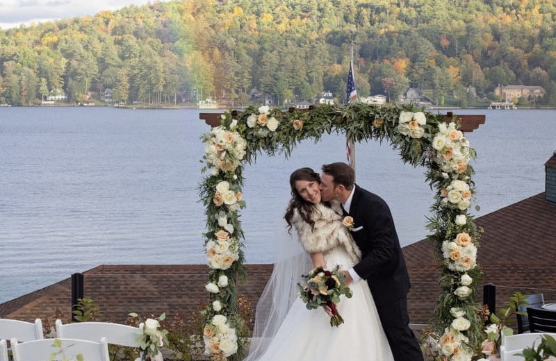 Wedding at The Lodges at Cresthaven on Lake George