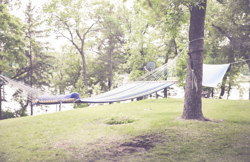 Hammock at The Hideaway at Xanadu Island.