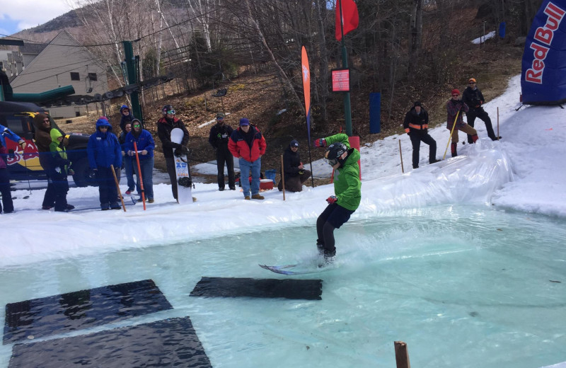 Skiing at Loon Reservation Service.