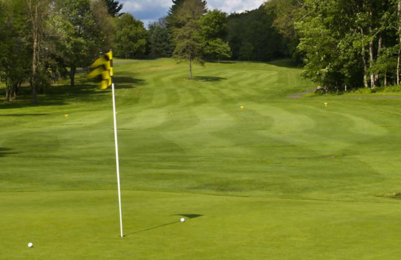 Golfing at Fernwood Resort.