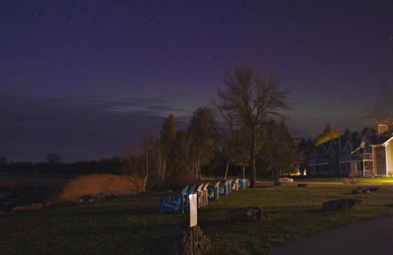 Night Sky at Baileys Harbor Yacht Club Resort