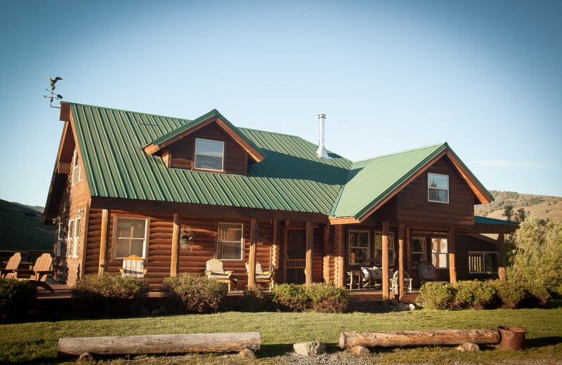 Cabin exterior at Mountain Village Resort.