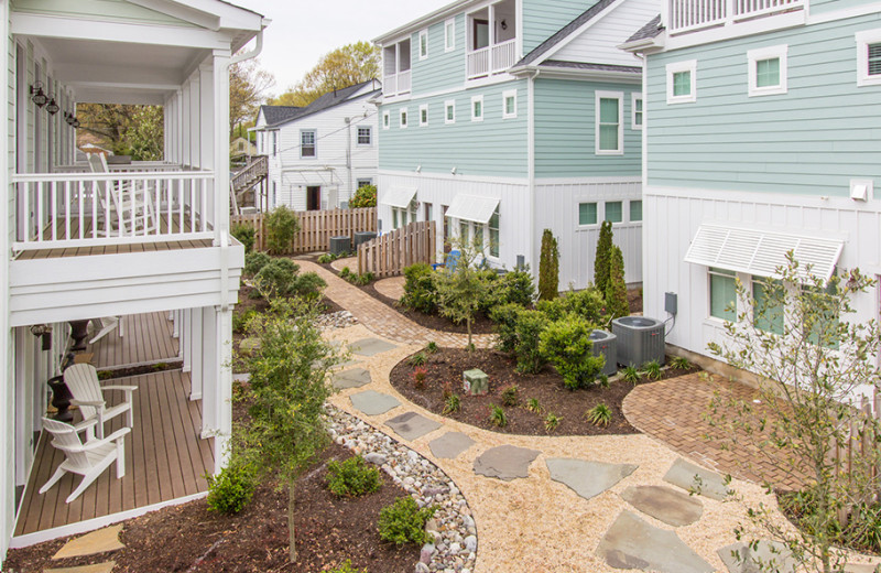 Rental exterior at Coastal Accommodations.