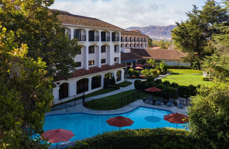 Outdoor pool at Hyatt Westlake Plaza in Thousand Oaks.