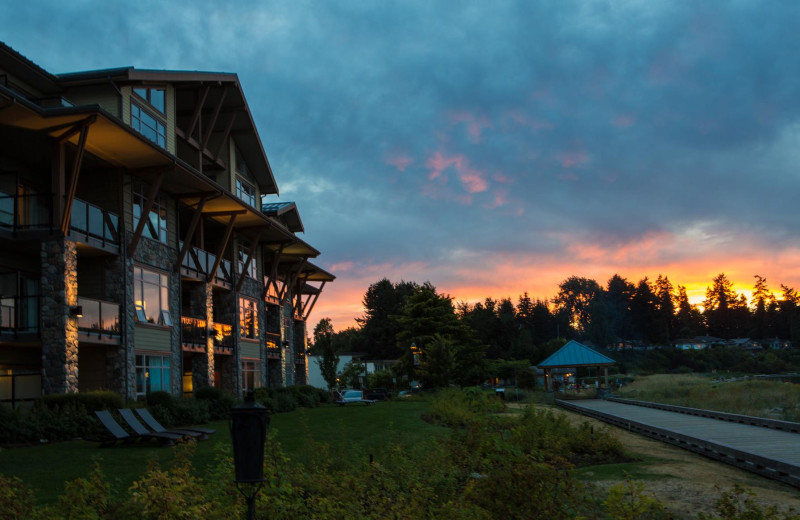 Exterior view of The Beach Club Resort.