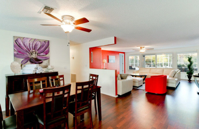 Rental interior at Island Real Estate.