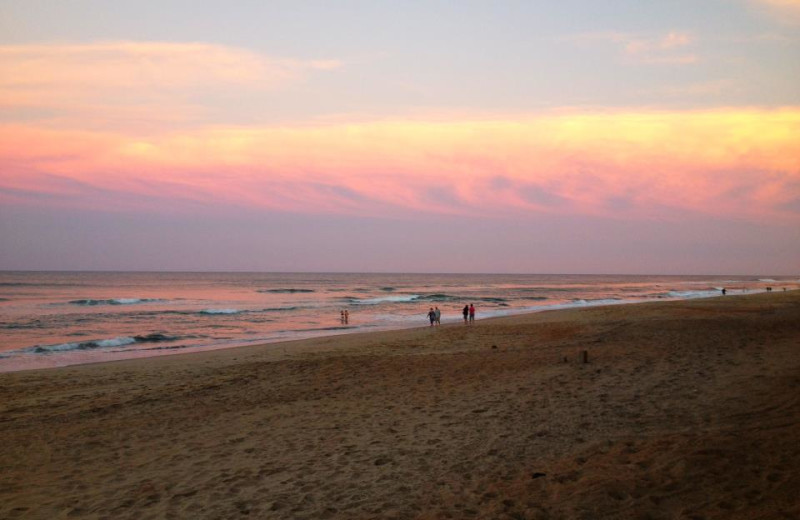 Sunset at The Sea Ranch Resort.