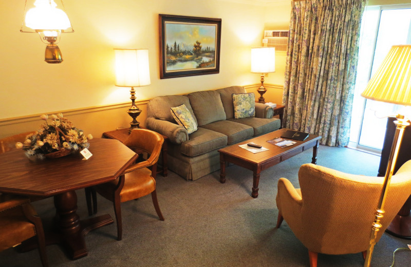 Guest room at The Thompson House.