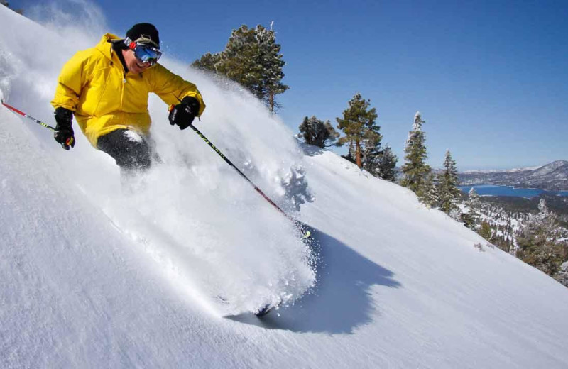 Skiing near Big Bear Vacations.