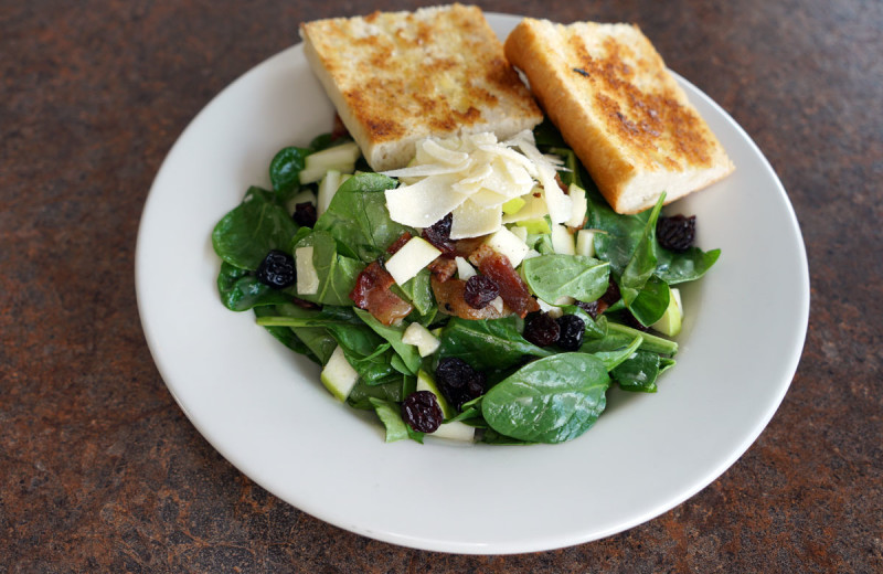 For light dining, check out the Apple Spinach Salad at the Carrington Pub & Grill (at the Landmark Resort).