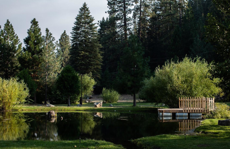 Lake at Rim Rock Ranch.