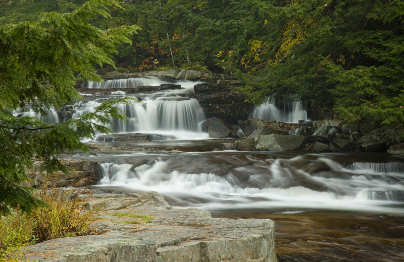 Waterfall at The Inn at Thorn Hill & Spa.