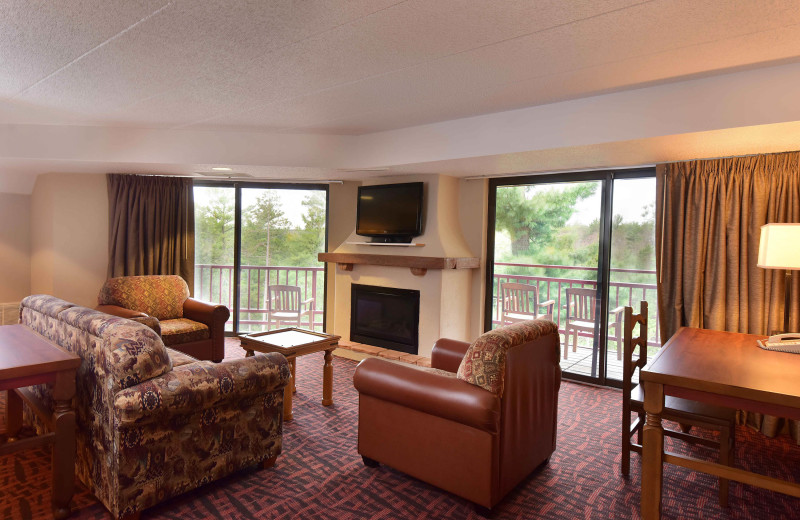 Guest room at Chula Vista Resort.