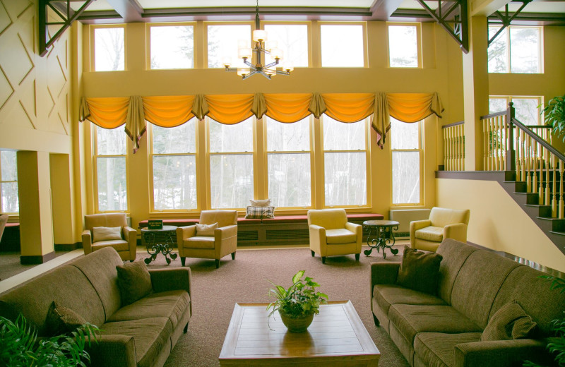 Resort lobby at Waterville Valley Resort Association.