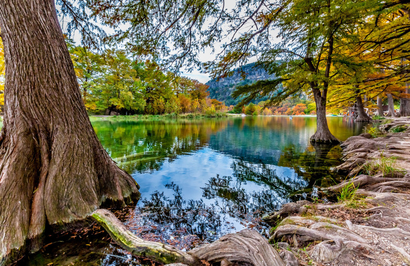 Lake near La Cantera Hill Country Resort.