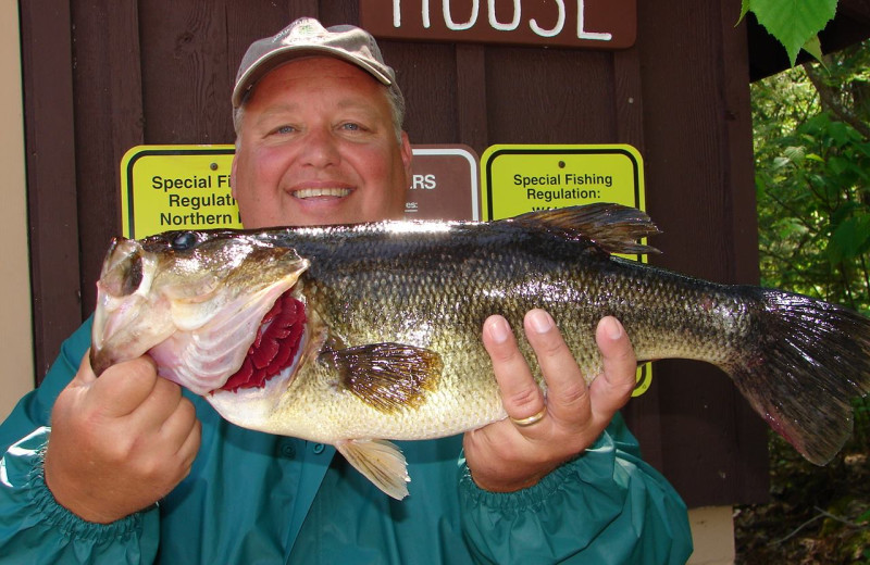 Fishing at Garden Lake Resort.