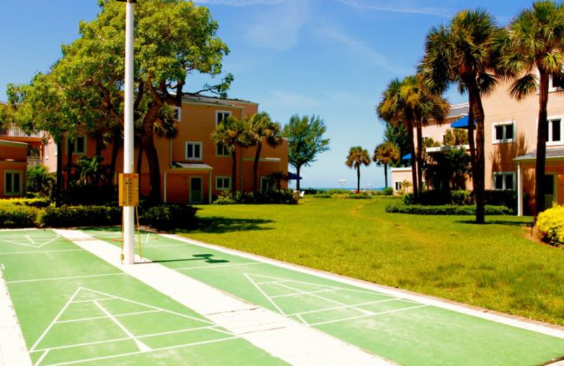 Shuffleboard at Sand Cay Beach Resort.