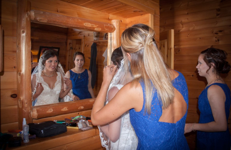 Wedding at Buckhorn on Caribou.