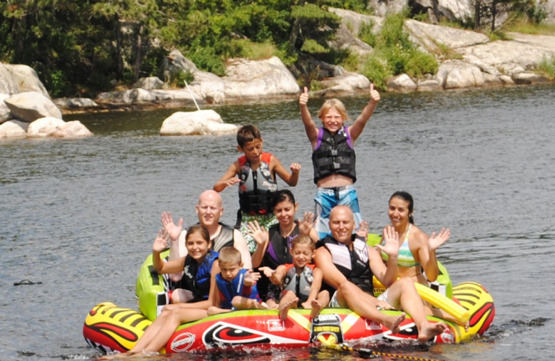Fun lake activities at Moosehorn Resort!