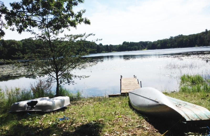 Rental dock at Sand County Service Company.