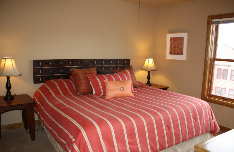 Guest bedroom at Ferringway Condominiums.