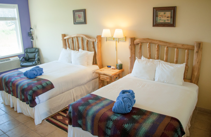 Guest room at Joyful Journey Hot Springs Spa.