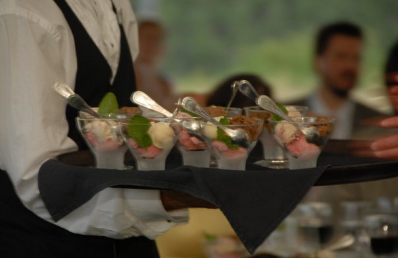 Catering at Sun Mountain Lodge.