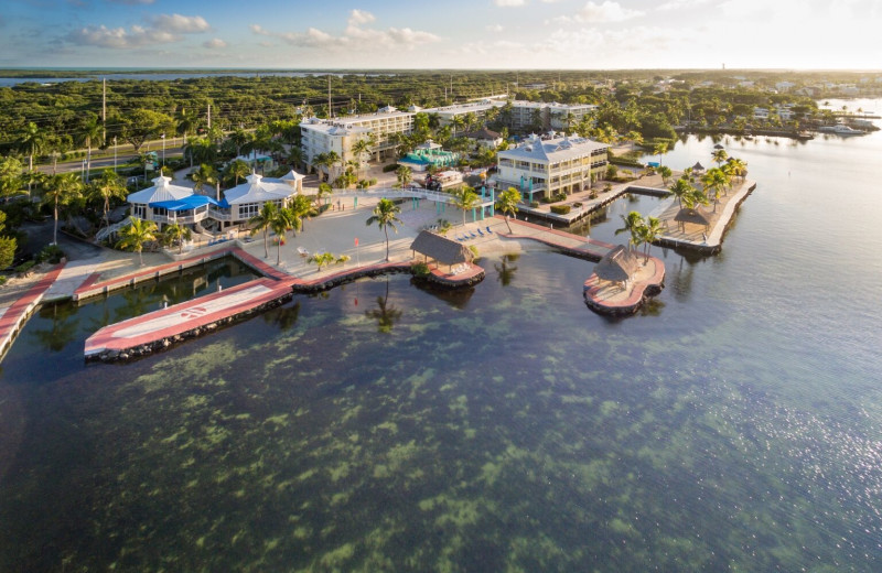 Aerial view of Reefhouse Resort 