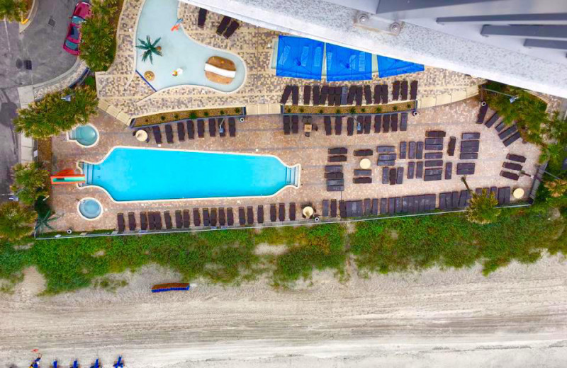 Pool at Oceans One Resort.