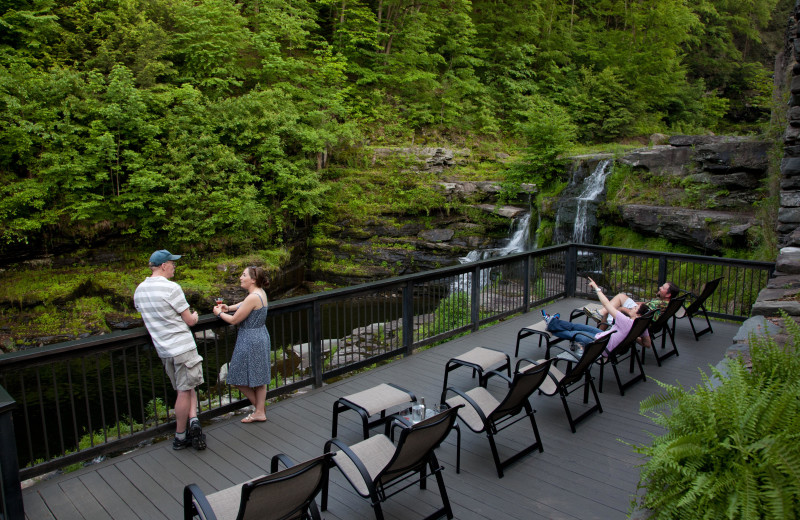 Deck View at Ledges Hotel