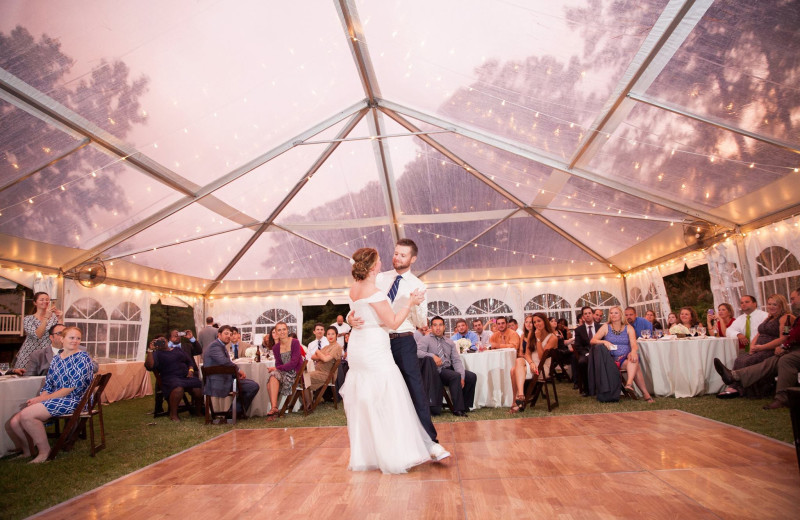 Weddings reception at Osprey Point.