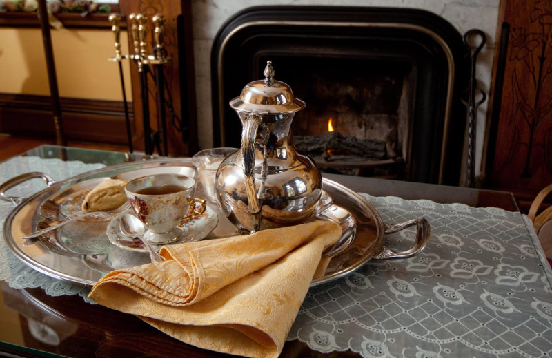 Tea time at 1840 Inn on the Main Bed and Breakfast.