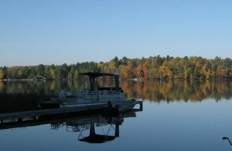 Boating at Holiday Acres Resort.