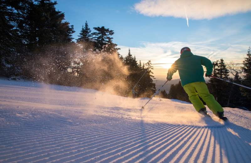 Skiing at Mount Snow.