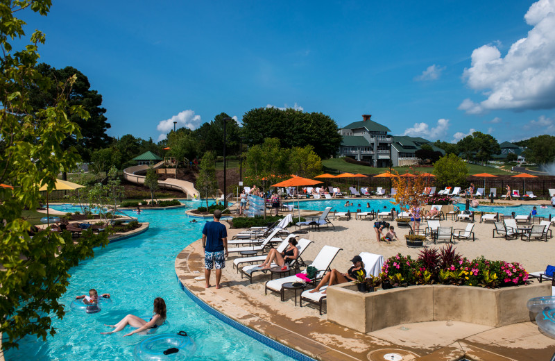 Water park at Kingsmill Resort.