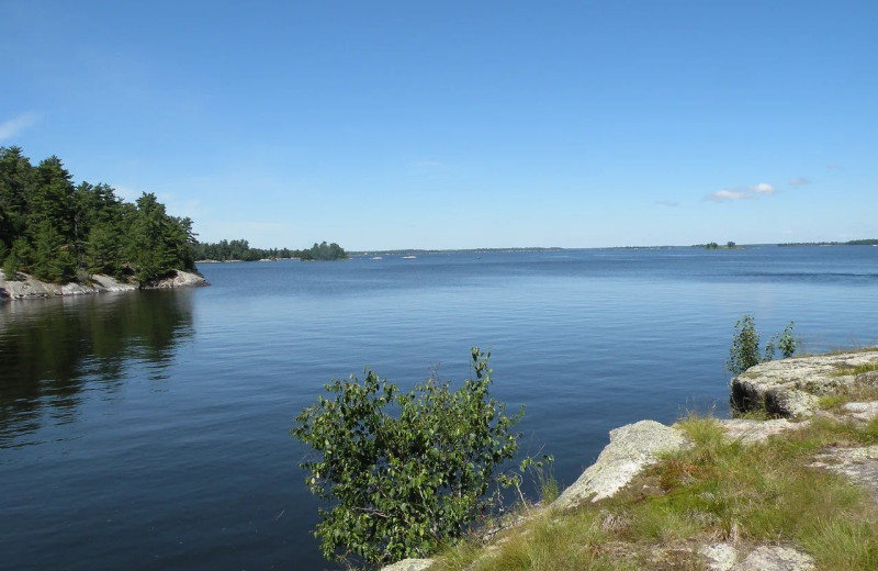 Lake view at Lakeview Resort.