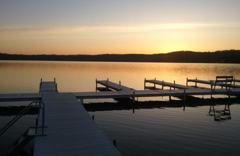 Sunsets at Bay Pointe Inn.