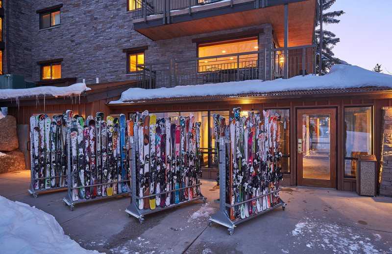 Skis at The Crestwood.