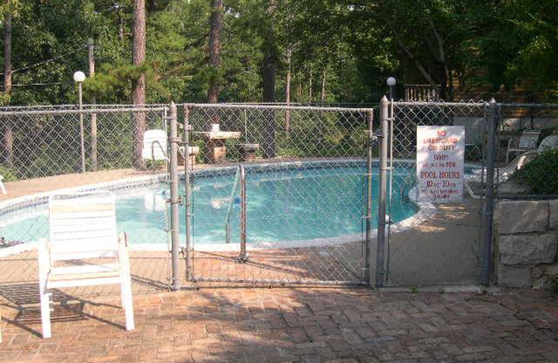 Outdoor pool at Brackenridge Lodge.