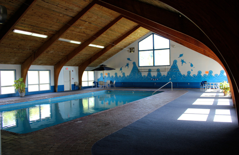 Indoor pool at Presque Isle Inn