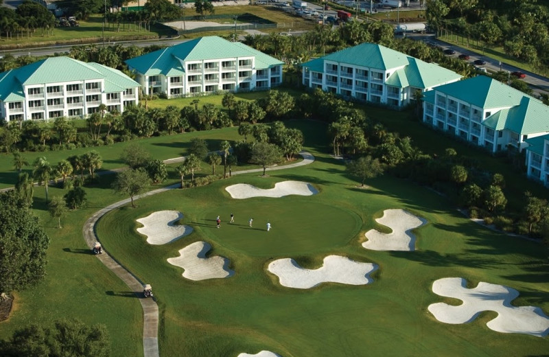 Golf course at Hyatt Miami at The Blue.