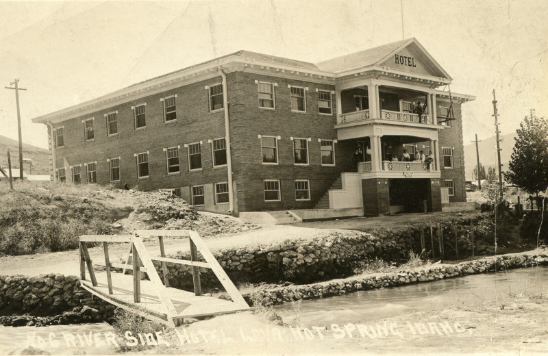 Historic photo of Riverside Hot Springs Inn & Spa.